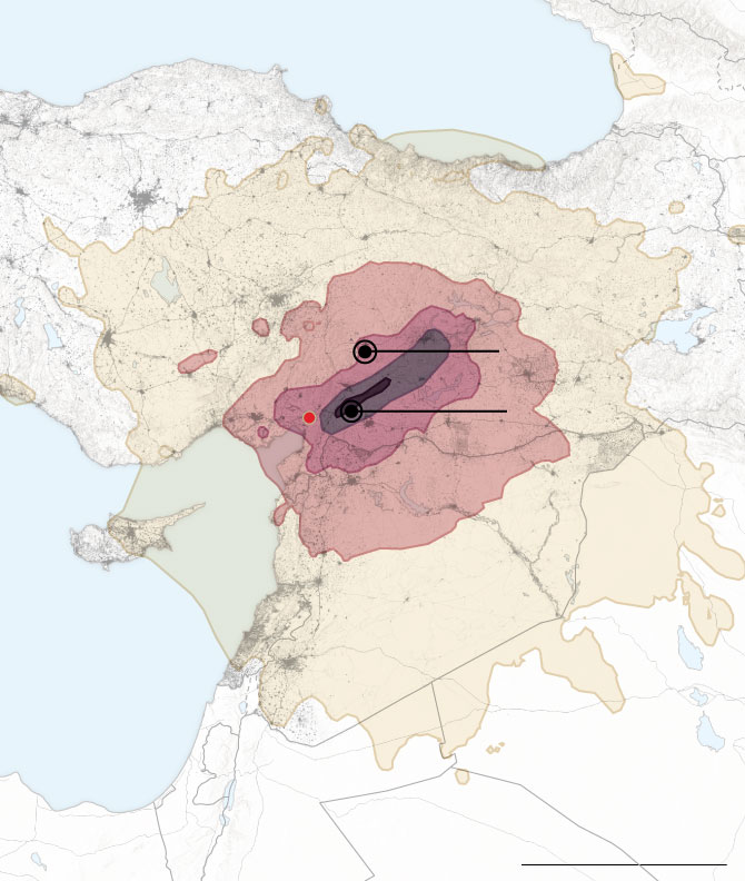 زمین لرزه 7.8 ریشتری 6 فوریه با مرکز آن در غازیانتپ ترکیه به یکی از مرگبارترین بلایای طبیعی قرن تبدیل شده است.